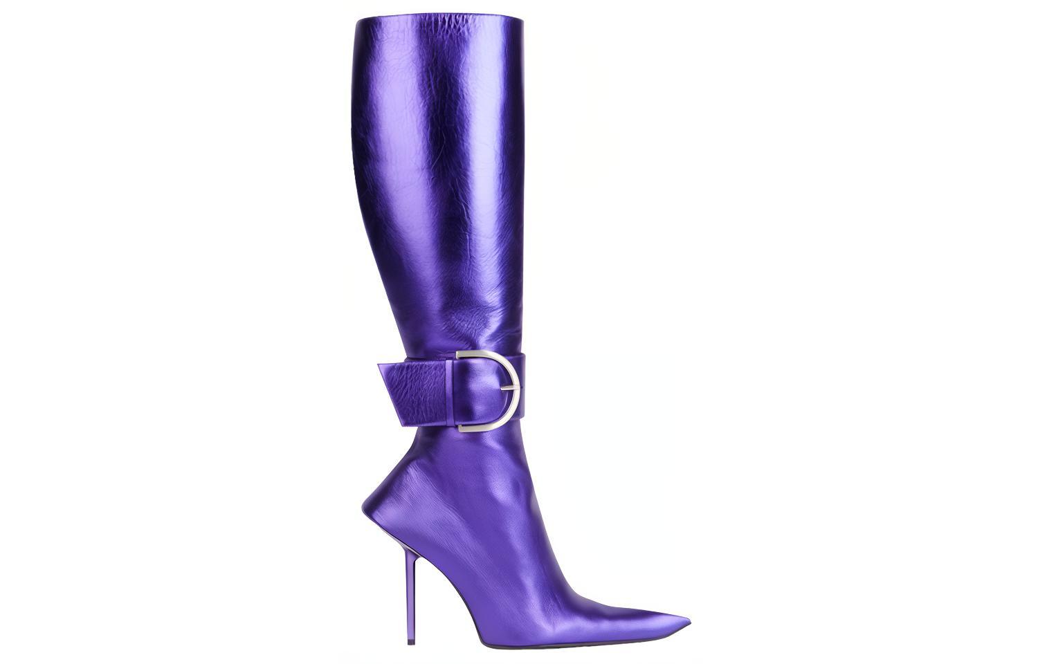 Order (W) バレンシアガ エセックス ハイ "パープル" 671505WBCL15081