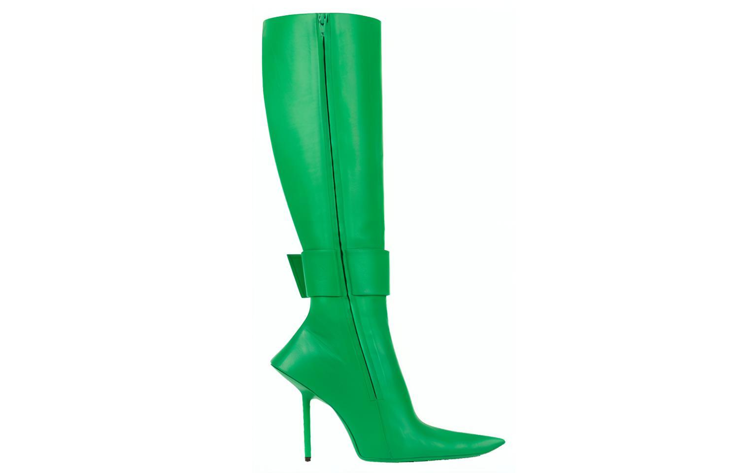 Order (W) Balenciaga Essex High ''Glänzend Weiches Grün'' 671505WA9163081