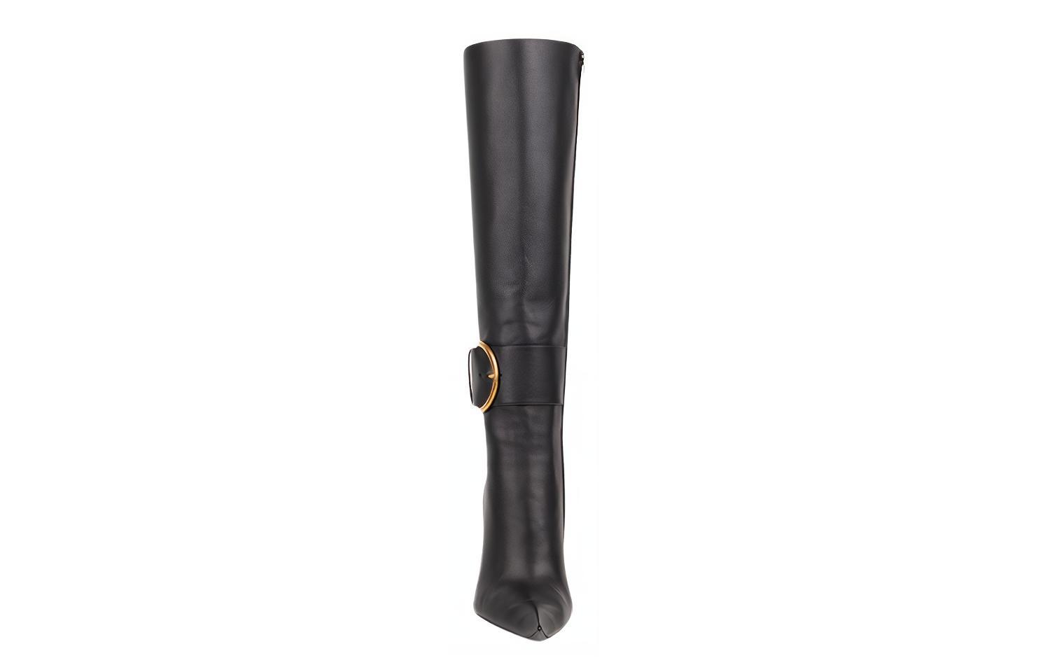 Lookbook (W) Botas Altas Balenciaga Essex 'Cuero Negro' 671505WA9171080