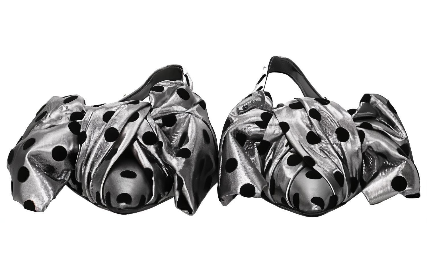 Shop (W) Sandal Fesyen Fabrik Balenciaga 'Perak' 569390W1SG08163