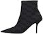 (W) Balenciaga Fabric Zip Stiletto But Buku 'Hitam' 702012W2I101510