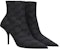(W) Balenciaga Fabric Zip Stiletto But Buku 'Hitam' 702012W2I101510