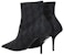 (W) Balenciaga Fabric Zip Stiletto But Buku 'Hitam' 702012W2I101510