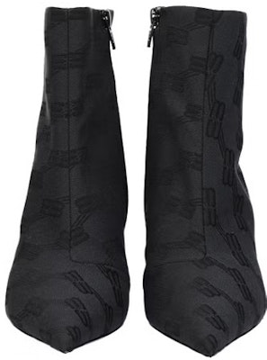(Women) Balenciaga Fabric Zip Stiletto Ankle Boots 'Black' 702012W2I101510 Shop (Women) Balenciaga Fabric Zip Stiletto Ankle Boots 'Black' 702012W2I101510