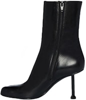 (Women) Balenciaga Fetish 80mm Bootie Black Sheepskin 678892WBCW01000 (Women) Balenciaga Fetish 80mm Bootie Black Sheepskin 678892WBCW01000