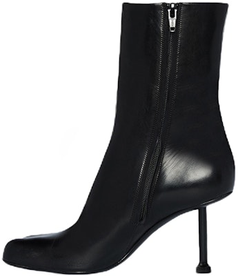 (Women) Balenciaga Fetish 80mm Bootie Black Sheepskin 678892WBCW01000 Buy (Women) Balenciaga Fetish 80mm Bootie Black Sheepskin 678892WBCW01000