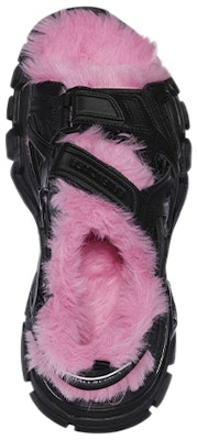 (Women) Balenciaga Track Sandal 'Black Pink Faux Fur' 668560W3CQ41050 Shop (Women) Balenciaga Track Sandal 'Black Pink Faux Fur' 668560W3CQ41050