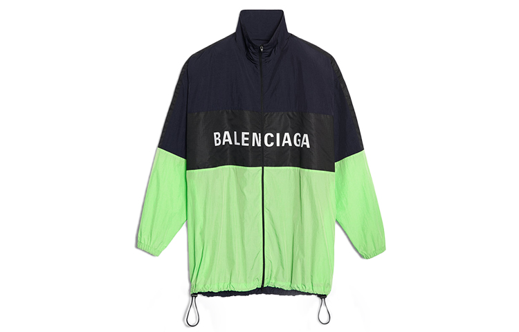 (Women) Balenciaga Fluorescent Green Zip-up Jacket 528638TDO053302 圖 2