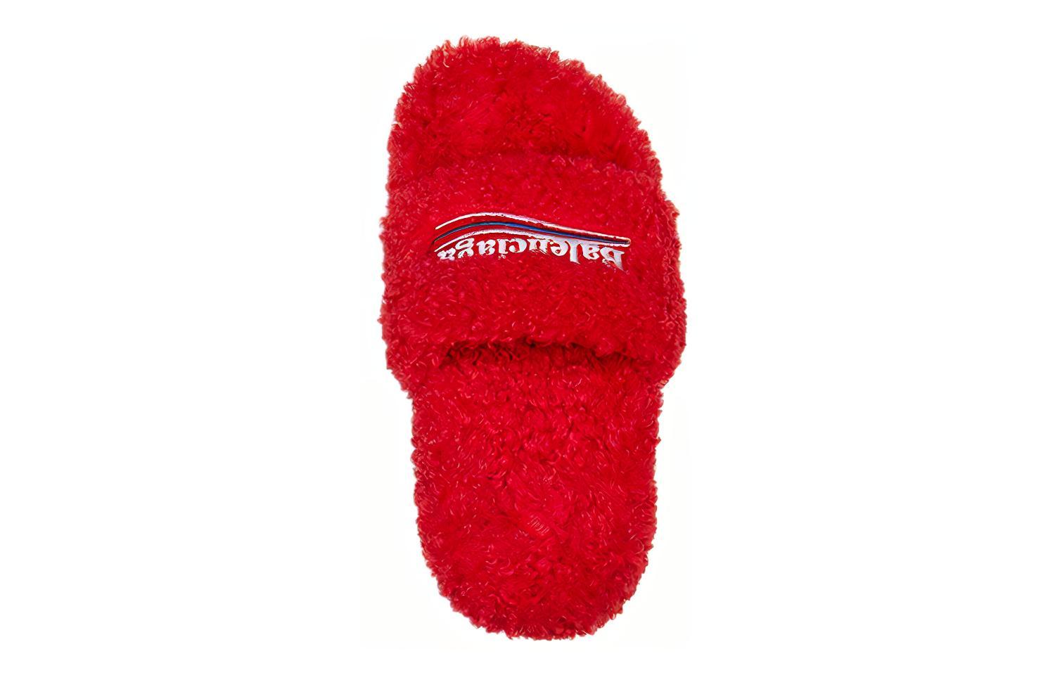 (W) Balenciaga Furry High Heel 'Red Velvet' 圖 4