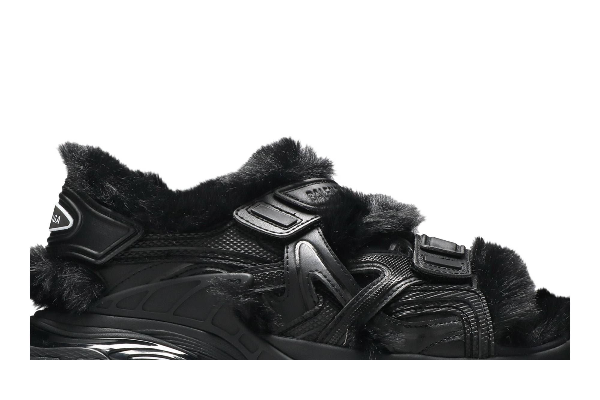 Order (W) Balenciaga Sandal Bulu Hitam 668560-W3CQ3-1000