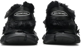 (W) 巴黎世家毛绒凉鞋‘黑色’ 668560-W3CQ3-1000 Details for (W) 巴黎世家毛绒凉鞋‘黑色’ 668560-W3CQ3-1000