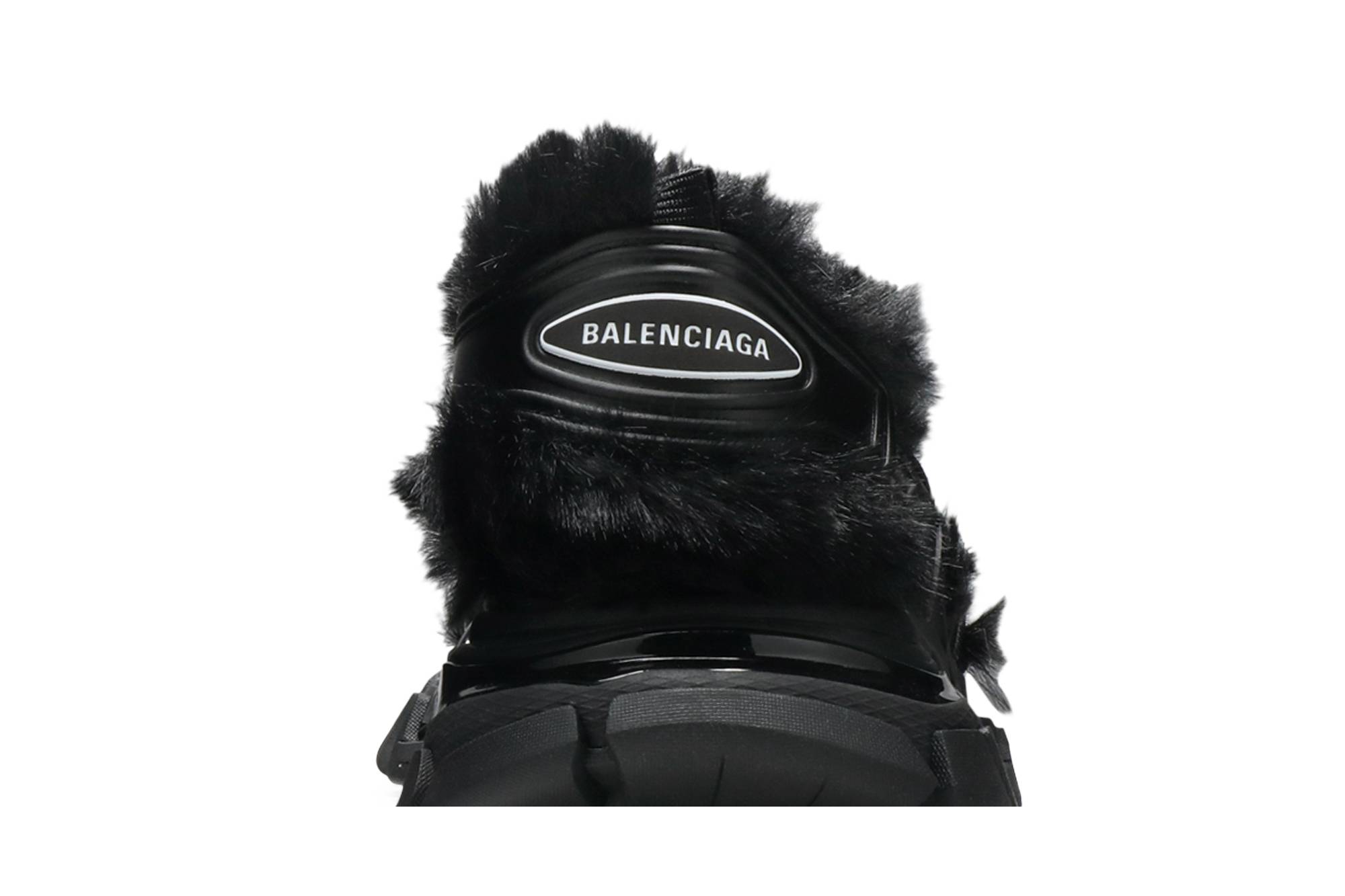 Sizing (W) Balenciaga Sandal Bulu Hitam 668560-W3CQ3-1000