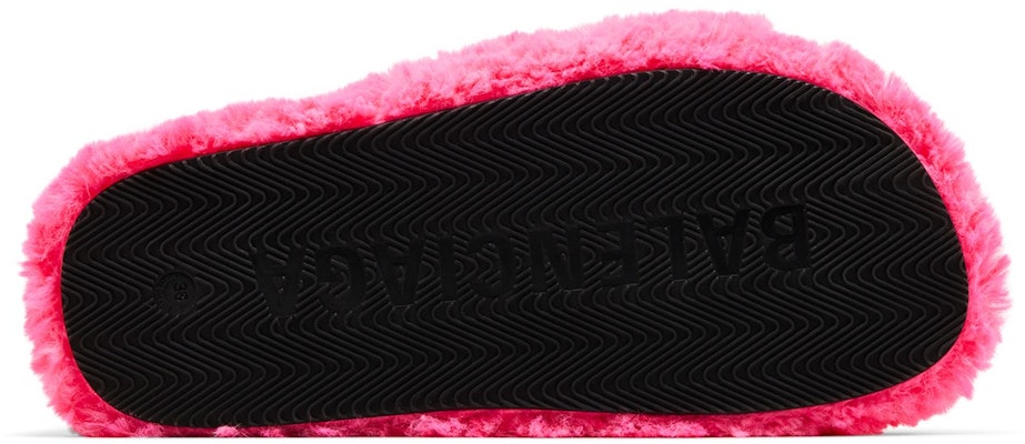 (Women) Balenciaga Furry Sandal 'Faux Fur - Hot Pink' 654261WBDZ05096 Shop (Women) Balenciaga Furry Sandal 'Faux Fur - Hot Pink' 654261WBDZ05096