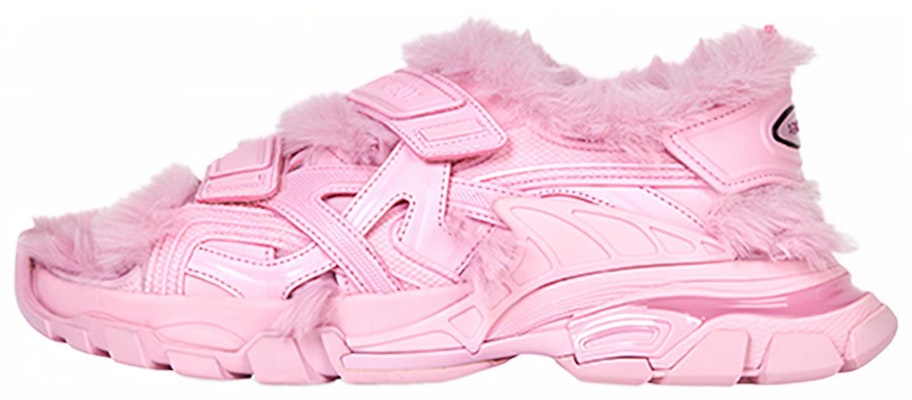 (Women) Balenciaga Furry Sandal 'Pink' 668560-W3CQ3-5000 Buy (Women) Balenciaga Furry Sandal 'Pink' 668560-W3CQ3-5000