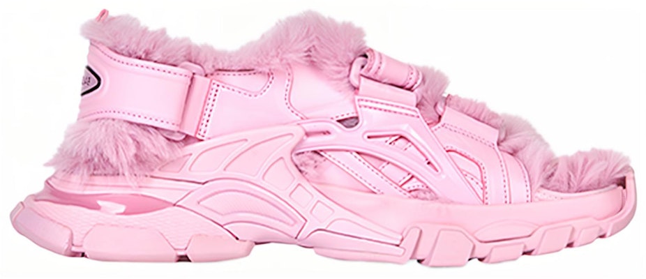 (Women) Balenciaga Furry Sandal 'Pink' 668560-W3CQ3-5000 Order (Women) Balenciaga Furry Sandal 'Pink' 668560-W3CQ3-5000
