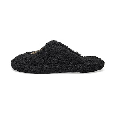 (W) Balenciaga Furry Slide 'Black'