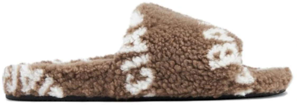 (W) Balenciaga Chaussons Peluche ''Tissu Confort Marron'' 654261W1NA13020 Order (W) Balenciaga Chaussons Peluche ''Tissu Confort Marron'' 654261W1NA13020