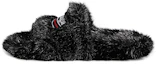 Buy (W) Balenciaga Furry Slide ''Comfortabel Veelzijdig Zwart'' 654261W4QA11896