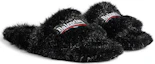 Lookbook (W) Balenciaga Furry Slide ''Comfortabel Veelzijdig Zwart'' 654261W4QA11896