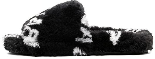 (W) バレンシアガ ロゴファーサンダル (黒) 654261W2B411090 Buy (W) バレンシアガ ロゴファーサンダル (黒) 654261W2B411090