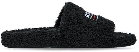 (W) 발렌시아가 퍼 슬립온 슬리퍼 (블랙) 654261W2HS41096 Order (W) 발렌시아가 퍼 슬립온 슬리퍼 (블랙) 654261W2HS41096