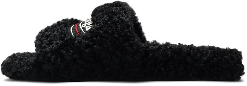 (W) 발렌시아가 퍼리 슬라이드 '블랙 레드' 654261W2DO11096 Lookbook (W) 발렌시아가 퍼리 슬라이드 '블랙 레드' 654261W2DO11096