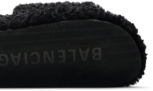 (W) 발렌시아가 퍼리 슬라이드 '블랙 레드' 654261W2DO11096 Purchase (W) 발렌시아가 퍼리 슬라이드 '블랙 레드' 654261W2DO11096