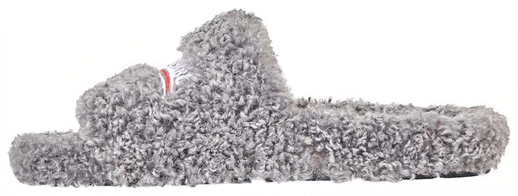 (女性)Balenciaga 毛絨拖鞋 '灰色' 654261-W2DO1-1596 Buy (女性)Balenciaga 毛絨拖鞋 '灰色' 654261-W2DO1-1596