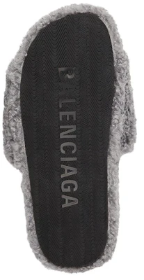 (W) Balenciaga Sandal Bulu 'Abu-Abu' 654261-W2DO1-1596 Details for (W) Balenciaga Sandal Bulu 'Abu-Abu' 654261-W2DO1-1596