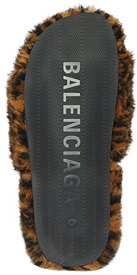 (Women) Balenciaga Furry Slides 'Leopard' 654261-W2F11-9634 Details for (Women) Balenciaga Furry Slides 'Leopard' 654261-W2F11-9634