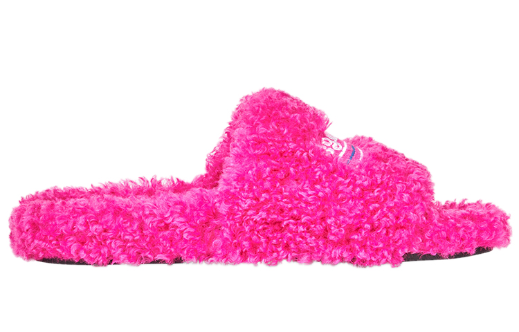 Order (W) Balenciaga Slides Fourrure ''Rose'' 654261-W2DO1-5096