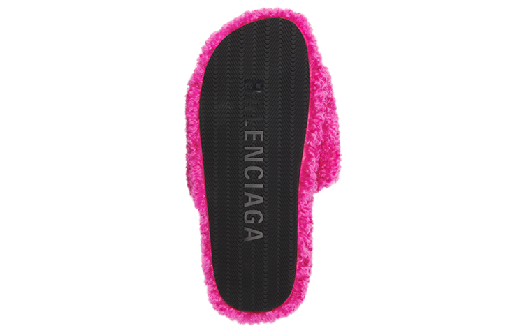 Details for (W) Balenciaga Slides Fourrure ''Rose'' 654261-W2DO1-5096