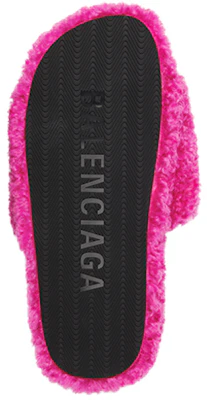 (W) Balenciaga Slides Fourrure ''Rose'' 654261-W2DO1-5096 Details for (W) Balenciaga Slides Fourrure ''Rose'' 654261-W2DO1-5096