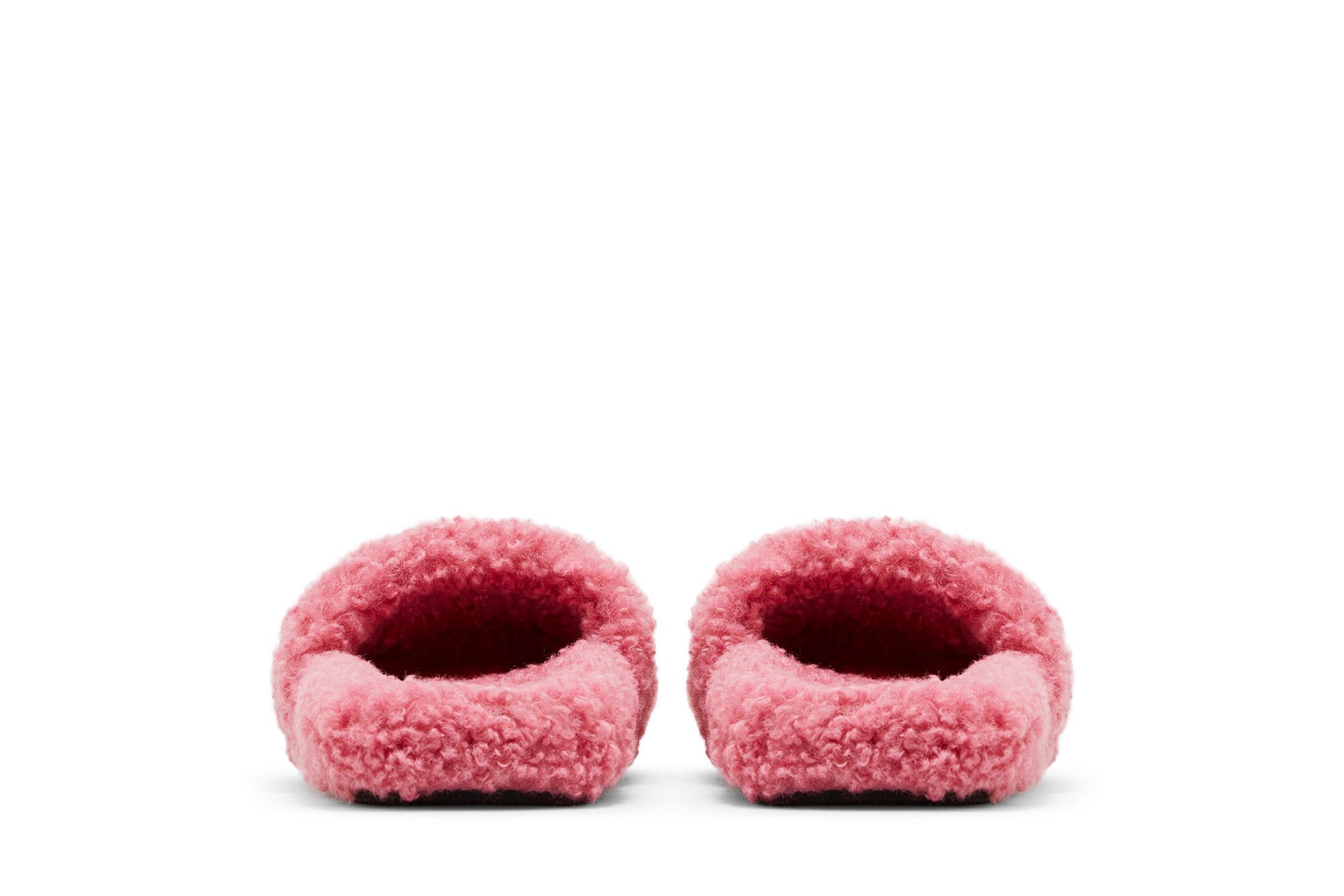 Details for Balenciaga巴黎世家 毛絨刺繡舒適平底時尚涼鞋 女款 粉色