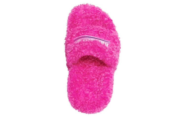 (W) Balenciaga Furry 80mm Sandal Heels 'Pink' 圖 3