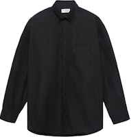 (Women) Balenciaga FW21 Black Letter Print Oversized Shirt. 663130TYB181000 (Women) Balenciaga FW21 Black Letter Print Oversized Shirt. 663130TYB181000