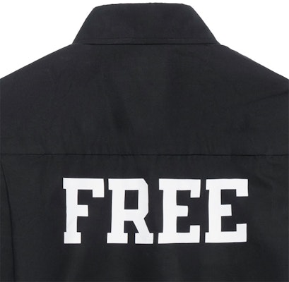 (W) 발렌시아가 FW21 블랙 레터 프린트 오버사이즈 셔츠. 663130TYB181000 Details for (W) 발렌시아가 FW21 블랙 레터 프린트 오버사이즈 셔츠. 663130TYB181000