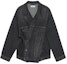 Shop (Women) Balenciaga FW21 Black Solid Color Denim Jacket. 675233TJW789034