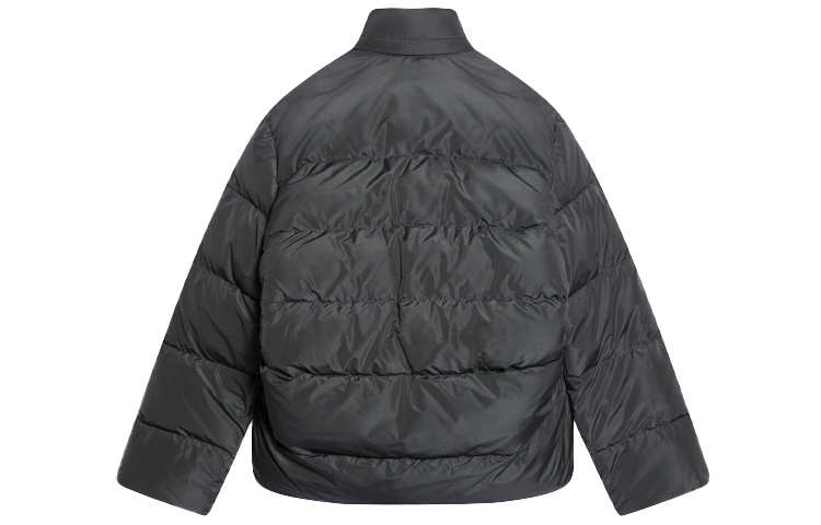 (Women) Balenciaga FW21 Grey Logo High-Performance Satin Jacket 675212TYD361404 圖 3