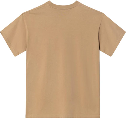 (W) 巴黎世家FW21徽标卡其色宽松短袖圆领T恤 612965TJV879504 Lookbook (W) 巴黎世家FW21徽标卡其色宽松短袖圆领T恤 612965TJV879504