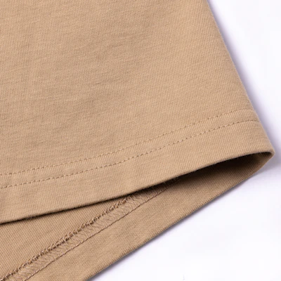 (W) 巴黎世家FW21徽标卡其色宽松短袖圆领T恤 612965TJV879504 Details for (W) 巴黎世家FW21徽标卡其色宽松短袖圆领T恤 612965TJV879504