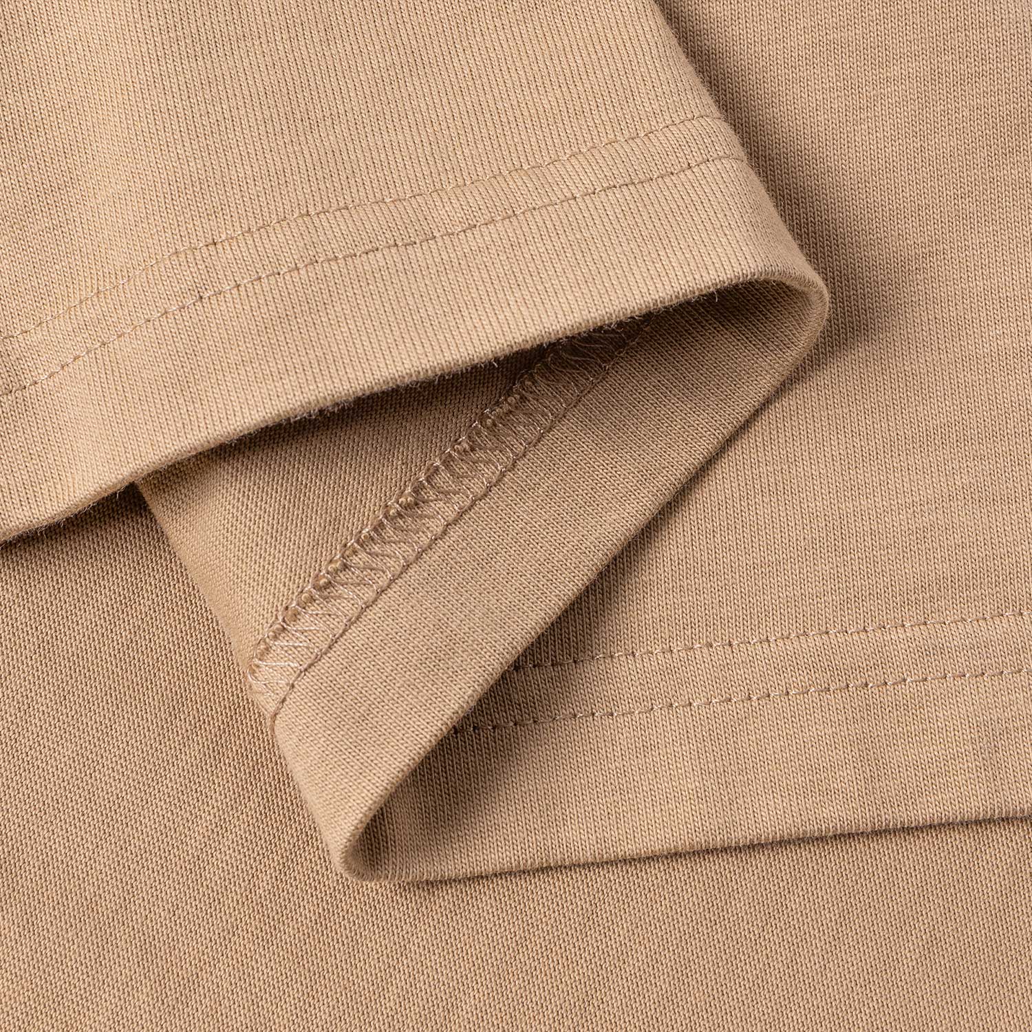 Sizing (W) 巴黎世家FW21徽标卡其色宽松短袖圆领T恤 612965TJV879504