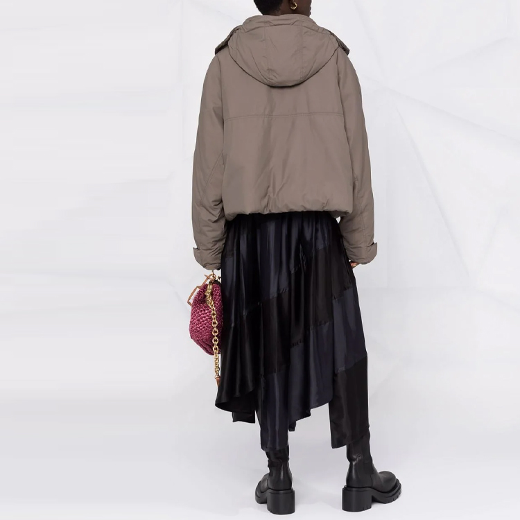 (Women) Balenciaga FW21 Oversized Zip-Up Hoodie Jacket Grey 675471TJO032122 圖 4