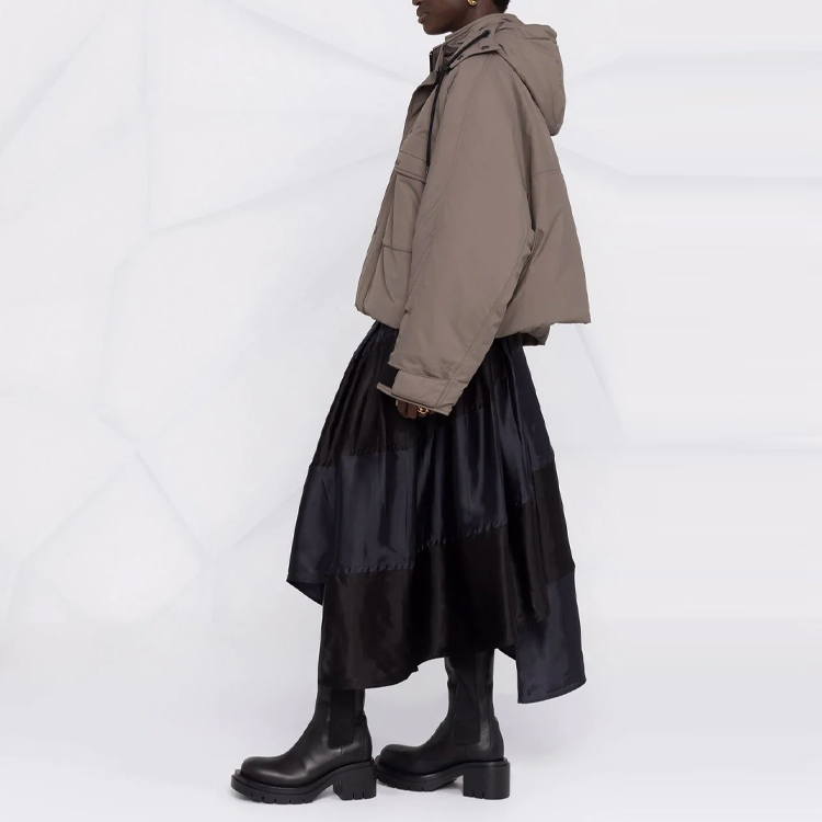 (Women) Balenciaga FW21 Oversized Zip-Up Hoodie Jacket Grey 675471TJO032122 圖 5