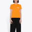 Shop (W) Balenciaga FW21 政治宣傳修身橙色T恤。 612964TKVE87073