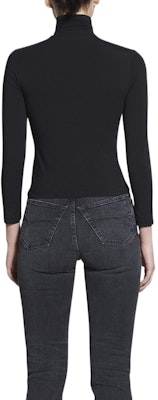 (W) Balenciaga FW22 Kaos Lengan Panjang Hitam Polos Leher Tinggi. 698519TCV131000 Purchase (W) Balenciaga FW22 Kaos Lengan Panjang Hitam Polos Leher Tinggi. 698519TCV131000