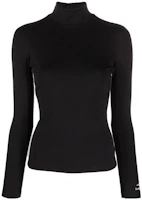 (Women) Balenciaga FW22 Black Turtleneck Slim-Fit Knit Pullover Sweater. 720084TTK211000 (Women) Balenciaga FW22 Black Turtleneck Slim-Fit Knit Pullover Sweater. 720084TTK211000