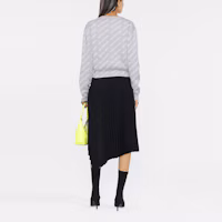 Details for (W) Balenciaga FW22 灰色字母Logo印花圓領長袖上衣。 704421T32331461