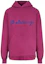 Buy (W) Balenciaga FW22 Hoodie Longgar Logo Sulam Warna Rose Pink 675003TMVB55079
