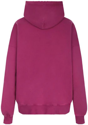 (W) Balenciaga FW22 Hoodie Longgar Logo Sulam Warna Rose Pink 675003TMVB55079 Lookbook (W) Balenciaga FW22 Hoodie Longgar Logo Sulam Warna Rose Pink 675003TMVB55079